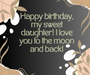 Happy Birthday Daughter From Dad